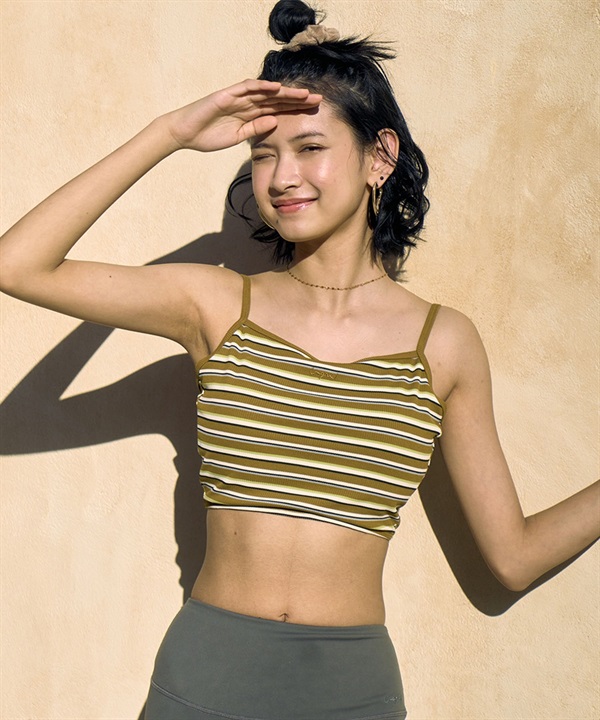 Ungrid アングリッド 水着 レディース ブラトップ フィットネス 水陸両用 ボーダー BRA FIT 551401