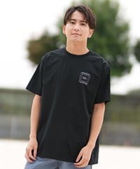 RVCA ルーカ 半袖 Tシャツ メンズ ラッシュガード 水陸両用 ユーティリティー ILL ESCAPE SQUARE SFST BF041-870(BLK-S)