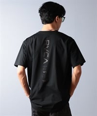 RVCA ルーカ 半袖 Tシャツ メンズ ラッシュガード 水陸両用 ユーティリティー ILL RVCA ESCAPE SFST BF041-871(BBL-S)