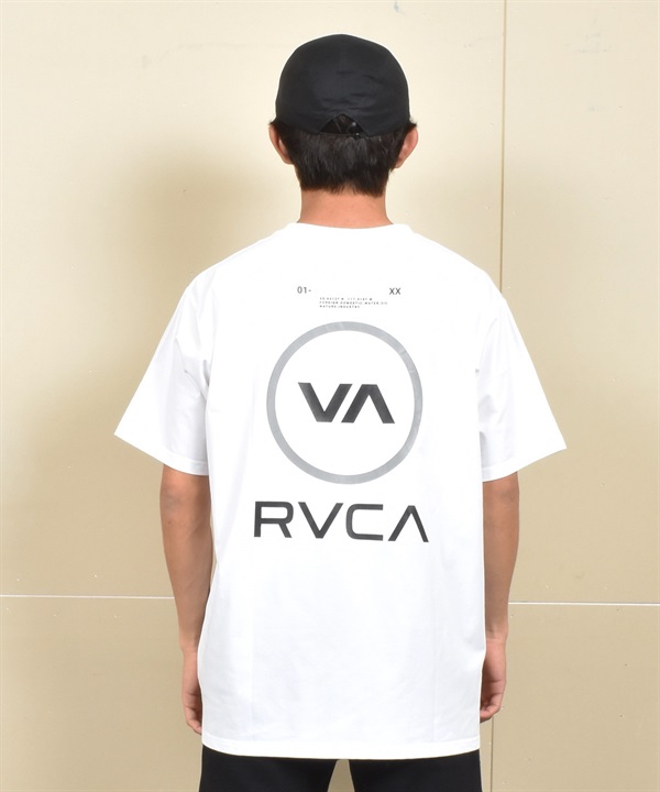 RVCA ルーカ ラッシュガード 半袖 Tシャツ メンズ 水陸両用 ユーティリティー REFLECTIVE BAS SFST BF041-P86