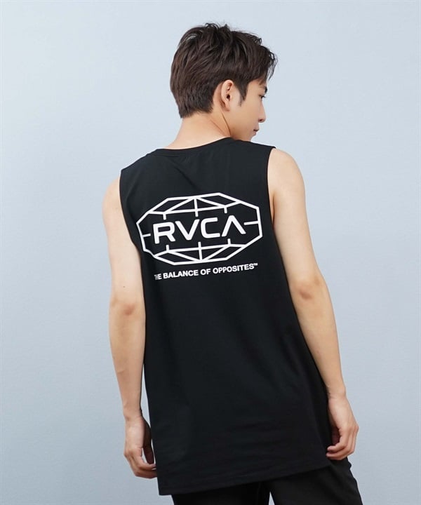 RVCA ルーカ 水着 ラッシュガード タンクトップ メンズ 水陸両用 バックプリント ロゴ BF04A-P88
