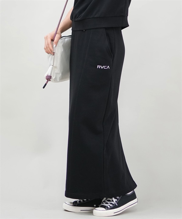 RVCA ルーカ スカート レディース ロングスカート スウェット セットアップ対応 BALANCE BOX LONG SKIRT BF043-651