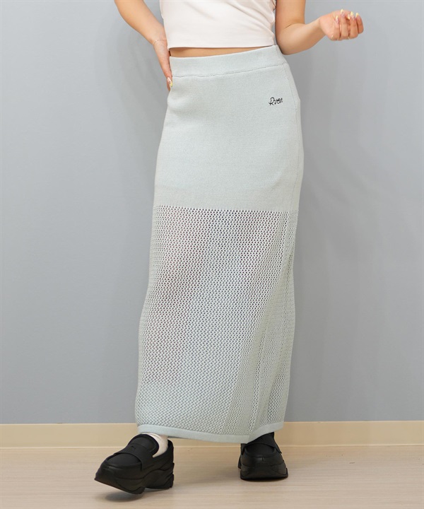 RVCA ルーカ スカート レディース ロングスカート ワンポイントロゴ BF04C-852