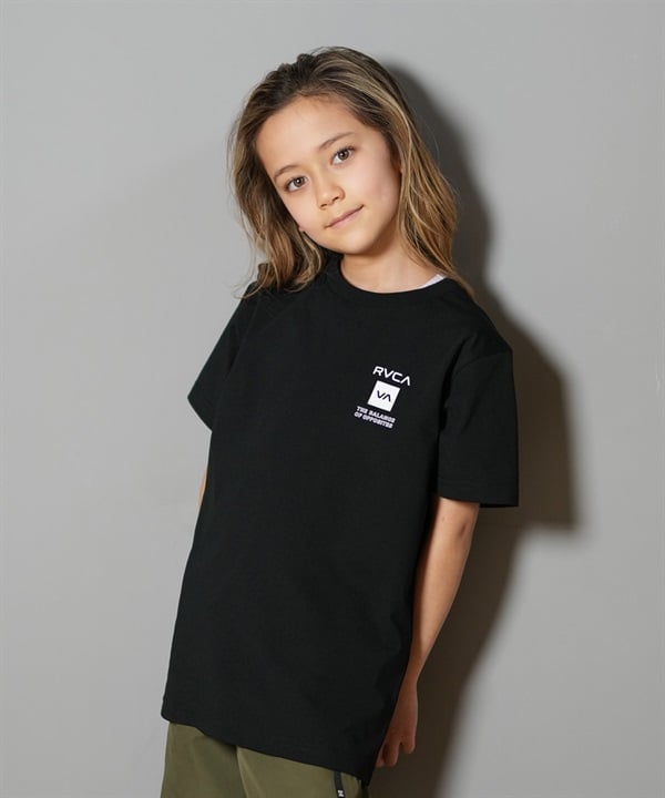 RVCA ルーカ 半袖 Tシャツ キッズ KIDS POSTING RVCA ST BF045-P85
