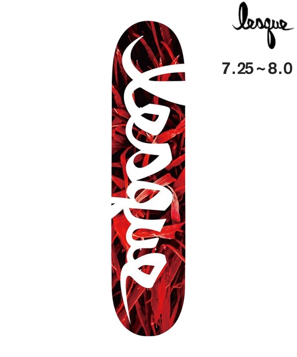 LESQUE レスケ スケートボード デッキ デッキテープ無料 7.25inch,8.0inch BLAZE ムラサキスポーツ