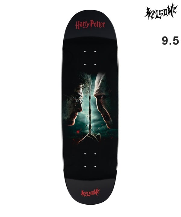 WELCOME ウェルコム スケートボード デッキ HARRY POTTER コラボ 9.5inch FINALE ムラサキスポーツ 初心者 ハリーポッター