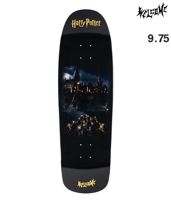WELCOME ウェルコム スケートボード デッキ HARRY POTTER コラボ 9.75inch ARRIVAL ムラサキスポーツ 初心者 ハリーポッター