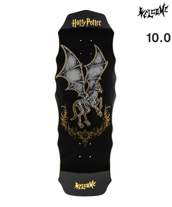WELCOME ウェルコム スケートボード デッキ HARRY POTTER コラボ 10.0inch THESTRAL ムラサキスポーツ 初心者 ハリーポッター