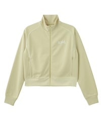 X-girl SPORTSエックスガールスポーツ アウター レディース トラックジャケット ショート丈 吸水速乾 UVカット SHORT TRACK JACKET 155251021004(LTYEL-M)