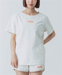 X-girl SPORTSエックスガールスポーツ半袖 Tシャツ レディース UVカット 吸水速乾 接触冷感 155251013006(WHITE-M)