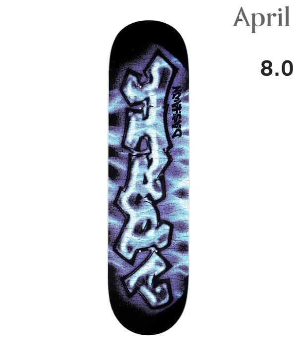 APRIL エープリル スケートボード デッキ 8.0inch DASHAWN JORDAN CLEAR FLAME ムラサキスポーツ 初心者 おすすめ
