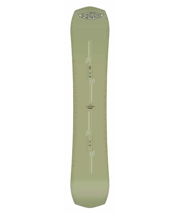 SIMS SNOWBOARD シムス ディストーション スノーボード 板 メンズ 25-26 MM B7