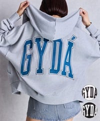 GYDA ジェイダ ジップアップ パーカー レディース GYDA LOOSE スウェット ZIP UP パーカー 072552908001(O.WHT-FREE)