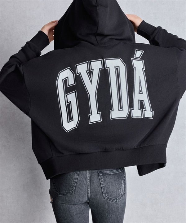 GYDA ジェイダ ジップアップ パーカー レディース GYDA LOOSE スウェット ZIP UP パーカー 072552908001