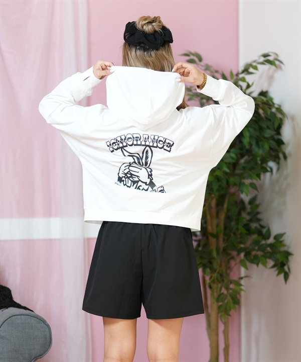 GYDA ジェイダ 水着 レディース  長袖ジップアップパーカー アンダーゴム 4点セット 404820