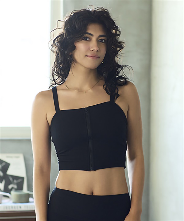 GYDA ジェイダ 水着 レディース  ブラトップス ラメ リブ フィットネス 水陸両用 404500