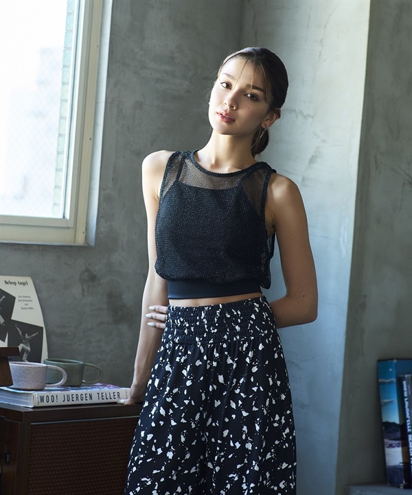 GYDA ジェイダ 水着 レディース フィットネス ガウチョパンツ 404610