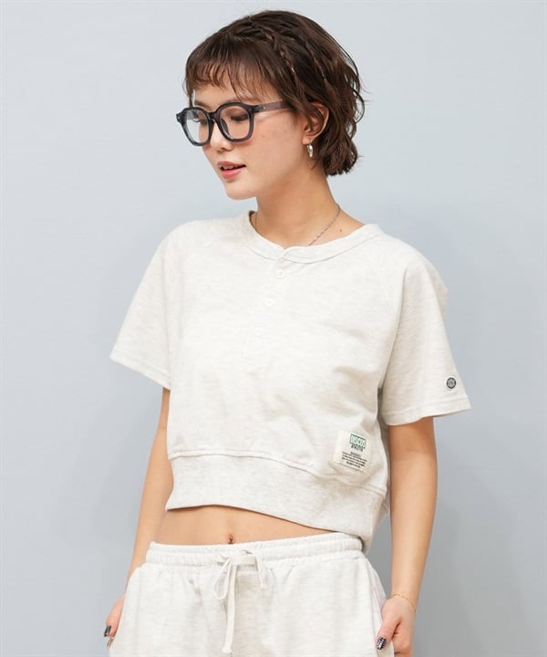 DISCUS ATHLETIC ディスカスアスレチック 半袖 Tシャツ レディース スウェットTシャツ セットアップ 5287-5607