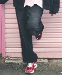 UMBRO アンブロ × Younger Song ヤンガーソング コラボ スウェットパンツ ロングパンツ MD27-LPT05 ムラサキスポーツ限定(BLACK-M)