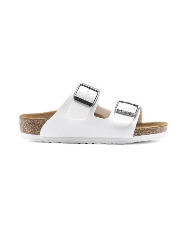 BIRKENSTOCK ビルケンシュトック サンダル キッズ ジュニア 子供 Arizona Kids BF White Narrow 1016934