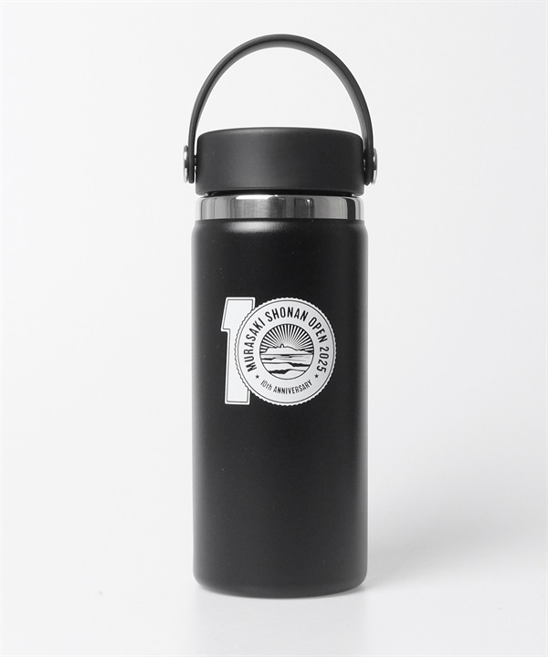 Hydro Flask ハイドロフラスク ステンレスボトル 16oz WM SHONAN OP 8900150032171 湘南オープン限定商品(Black-ONE)