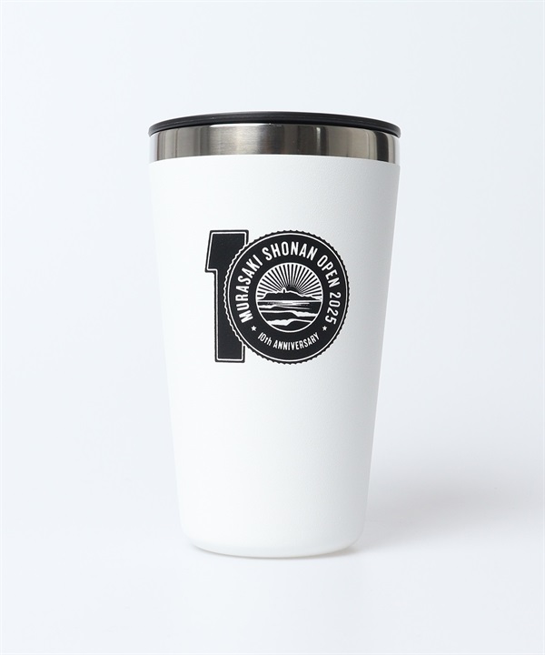 Hydro Flask ハイドロフラスク タンブラー 16oz TUMBLER SHONAN OP 8901170010221 湘南オープン限定商品(White-ONE)