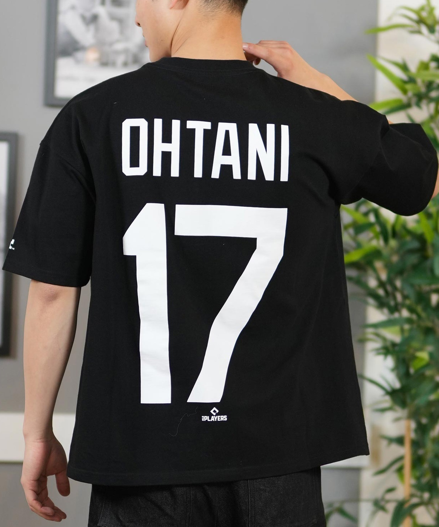 Fanatics ファナティクス 半袖 Tシャツ ロサンゼルス・ドジャース 大谷翔平 背番号 ML0125SS0011 ムラサキスポーツ限定(BLK-M)