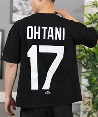 Fanatics ファナティクス 半袖 Tシャツ ロサンゼルス・ドジャース 大谷翔平 背番号 ML0125SS0011 ムラサキスポーツ限定(BLK-M)