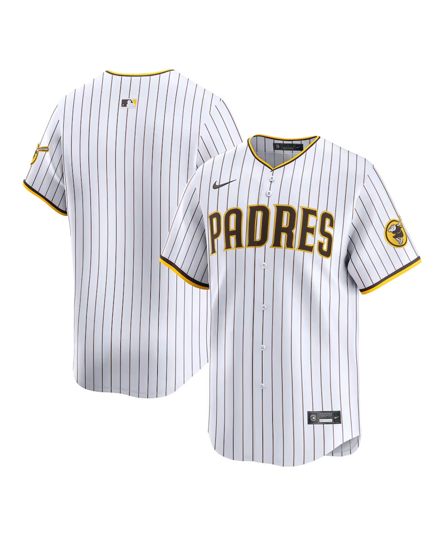 Fanatics ファナティクス NIKE ナイキ パドレス ユニフォーム リミテッドジャージ ホーム ホワイト LM25PYHOPYP1U2(WHITE-M)