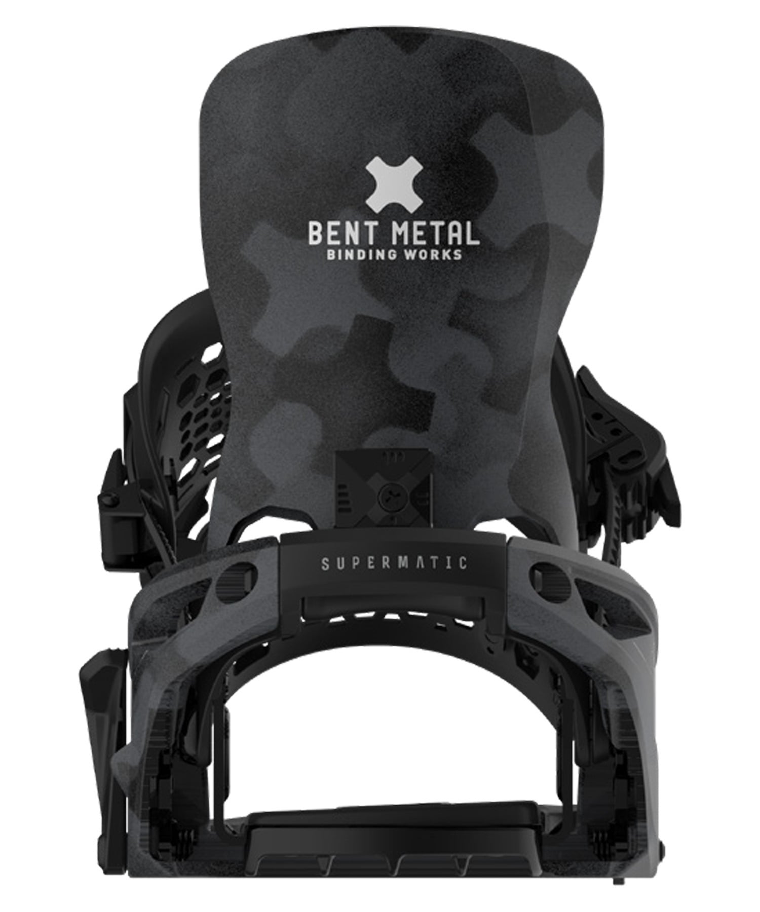 BENT METAL ベントメタル スノーボード バインディング ビンディング メンズ LIGHTNING SUPERMATIC 25-26モデル MM B15【2526】(BLACK-M)