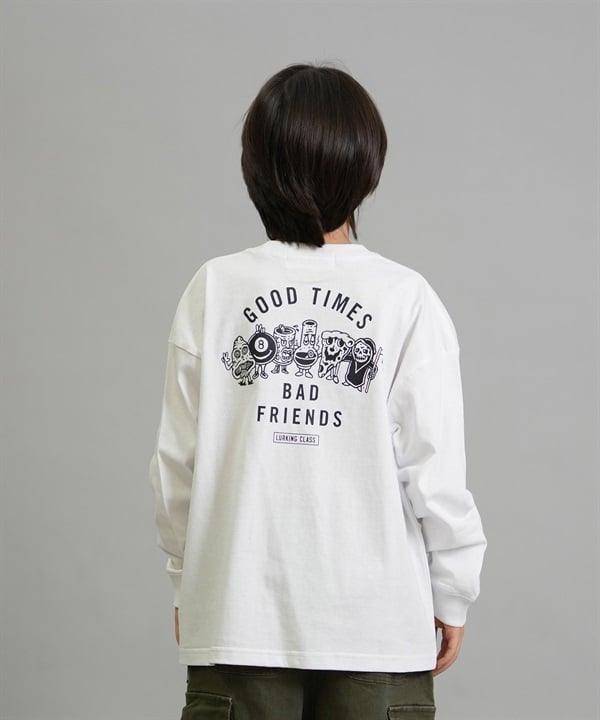 LURKING CLASS ラーキングクラス 長袖 Tシャツ ロンT キッズ ジュニア 子供 GOOD TIMES 2 L S TEE ST25FTM01K