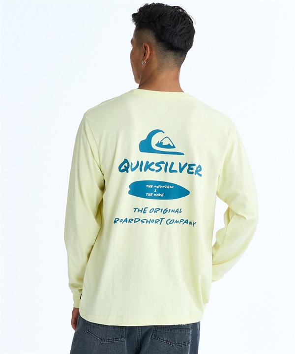 QUIKSILVER クイックシルバー 長袖 Tシャツ ロンT メンズ バックプリント NEW HD LT QLT261001