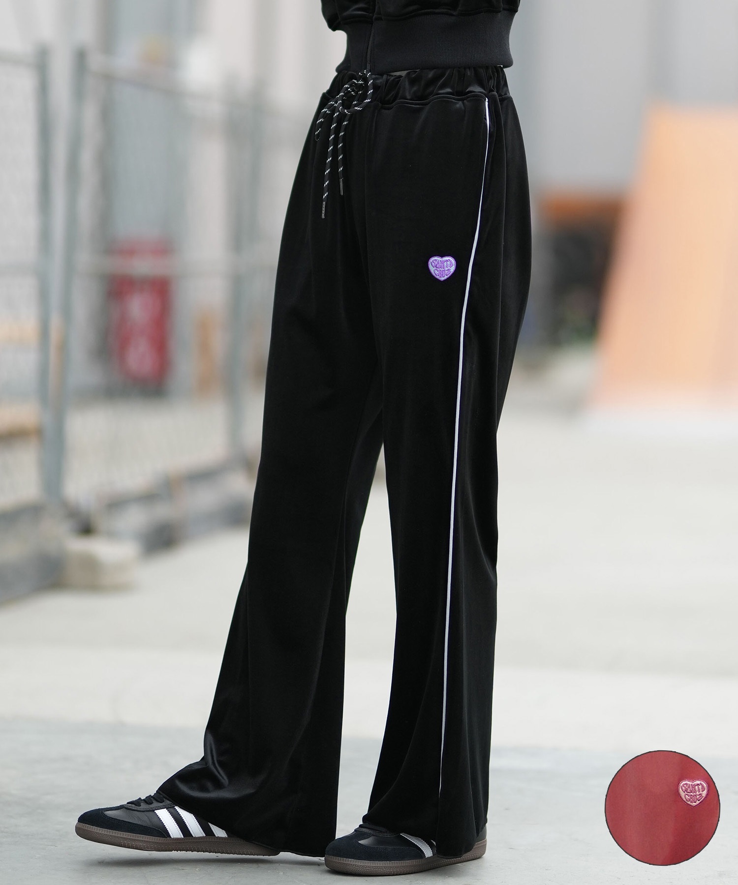 SANTACRUZベロアパンツ