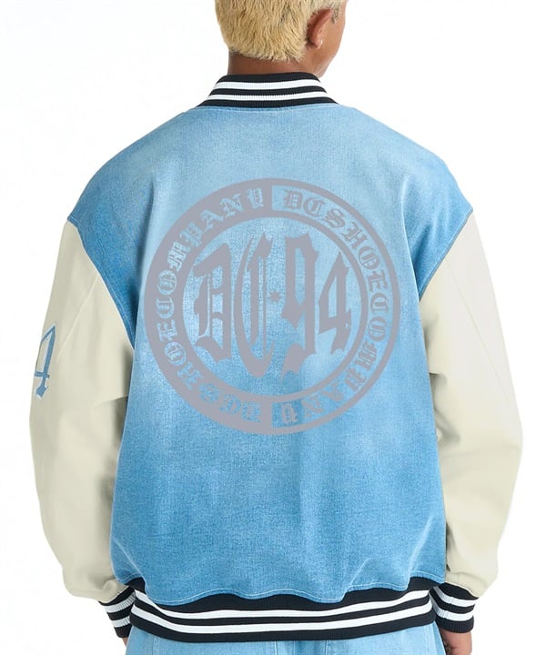 DC ディーシー アウター スタジャン メンズ バーシティジャケット DJK261002