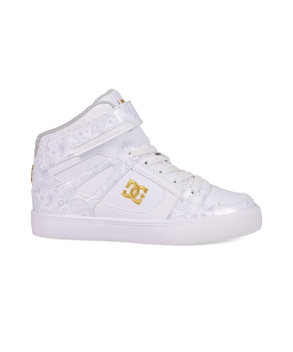 DC ディーシー スニーカー キッズ ジュニア 子供 Ks PURE HIGH-TOP SE EV SN DK261004