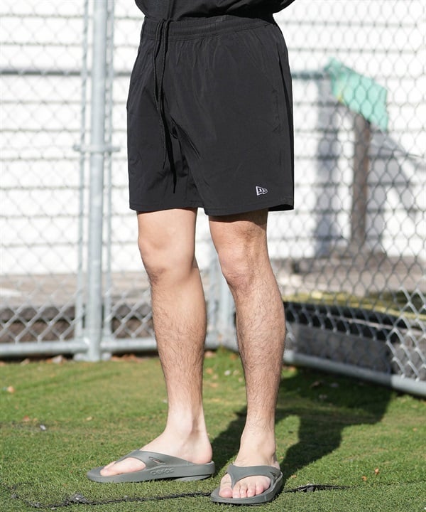 NEW ERA ニューエラ ハーフパンツ ショートパンツ メンズ ショーツ ストレッチ ナイロン パフォーマンスアパレル 撥水 14744514