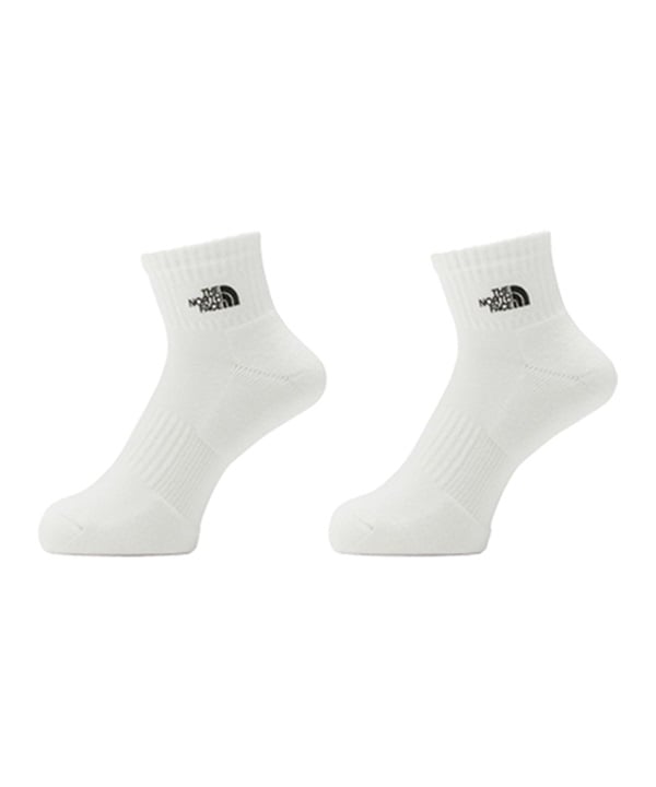 THE NORTH FACE ザ・ノース・フェイス ソックス 靴下 TNF ロゴ 2P アンクル NN82611
