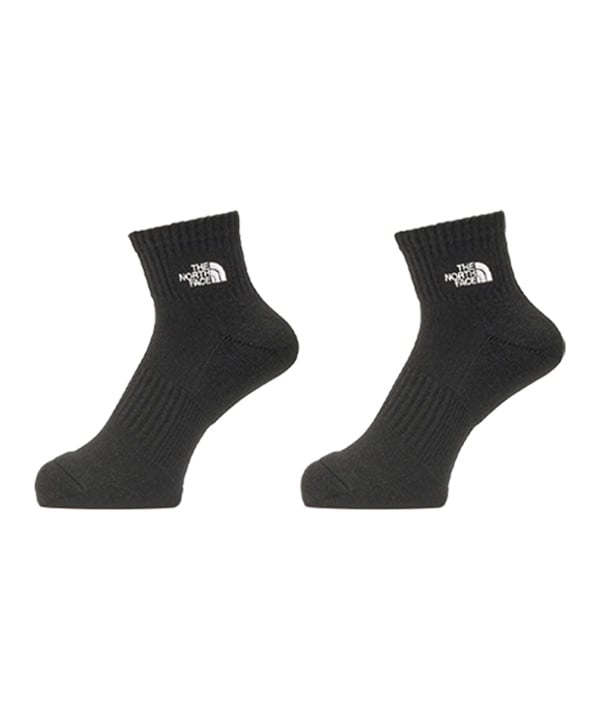 THE NORTH FACE ザ・ノース・フェイス ソックス 靴下 TNF ロゴ 2P アンクル NN82611
