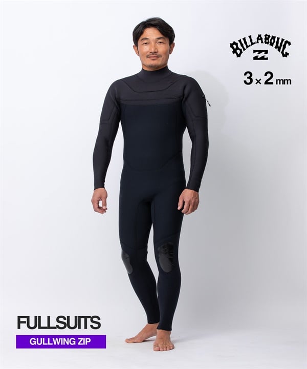 BILLABONG ビラボン ガルウィングジップ ウィズ エアライトフォーディー BG018-013 ウェットスーツ フルスーツ メンズ