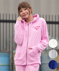 BILLABONG ビラボン ジップアップ パーカー レディース パイル生地 セットアップ対応 BG013017(SCS-M)