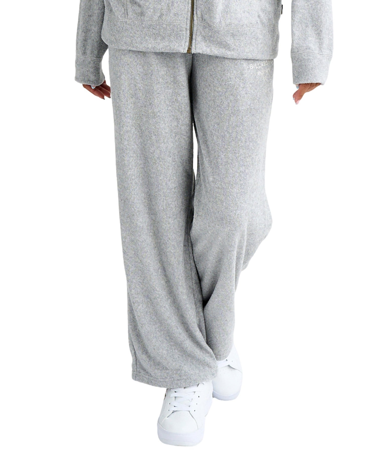 BILLABONG ビラボン ロングパンツ レディース パイル生地 セットアップ対応 BG013707(GRY-M)
