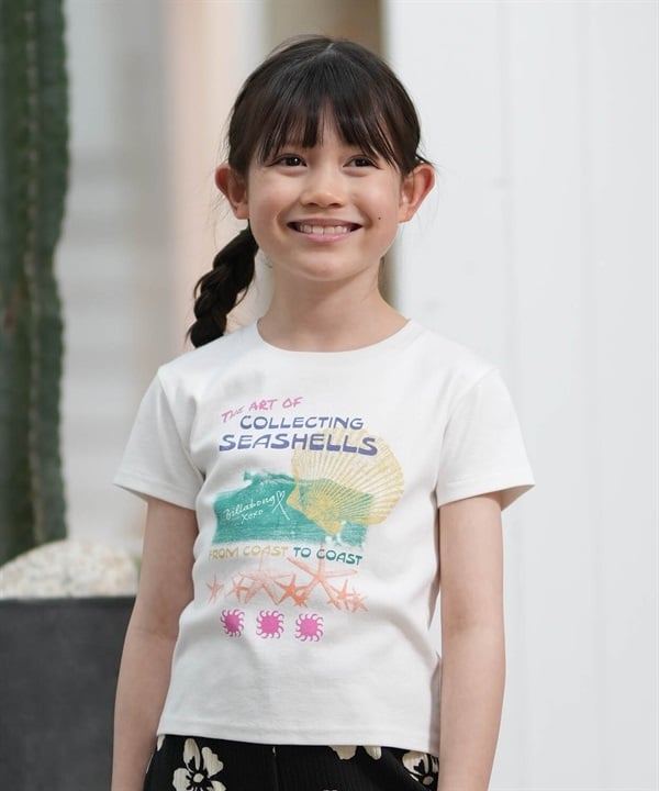BILLABONG ビラボン 半袖 Tシャツ キッズ ジュニア 子供 クルーネック GRAPHIC BG015252