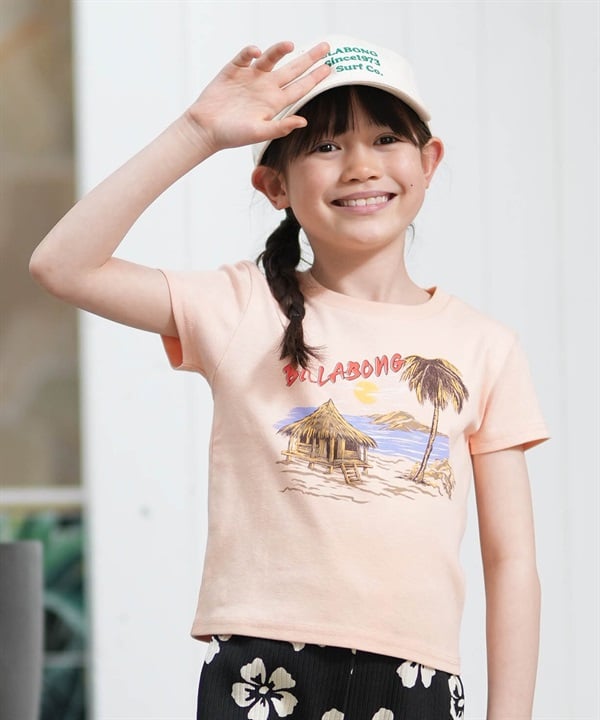 BILLABONG ビラボン 半袖 Tシャツ キッズ ジュニア 子供 クルーネック GRAPHIC BG015252