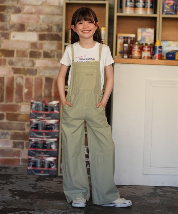 BILLABONG ビラボン オールインワン オーバーオール キッズ ジュニア 子供 女の子 WOVEN SALOPETTE BG015751