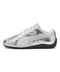 PUMA プーマ ロープロファイルスニーカー レディース ローカット SPEEDCAT SILVER WNS 406881 01(01-23.0cm)