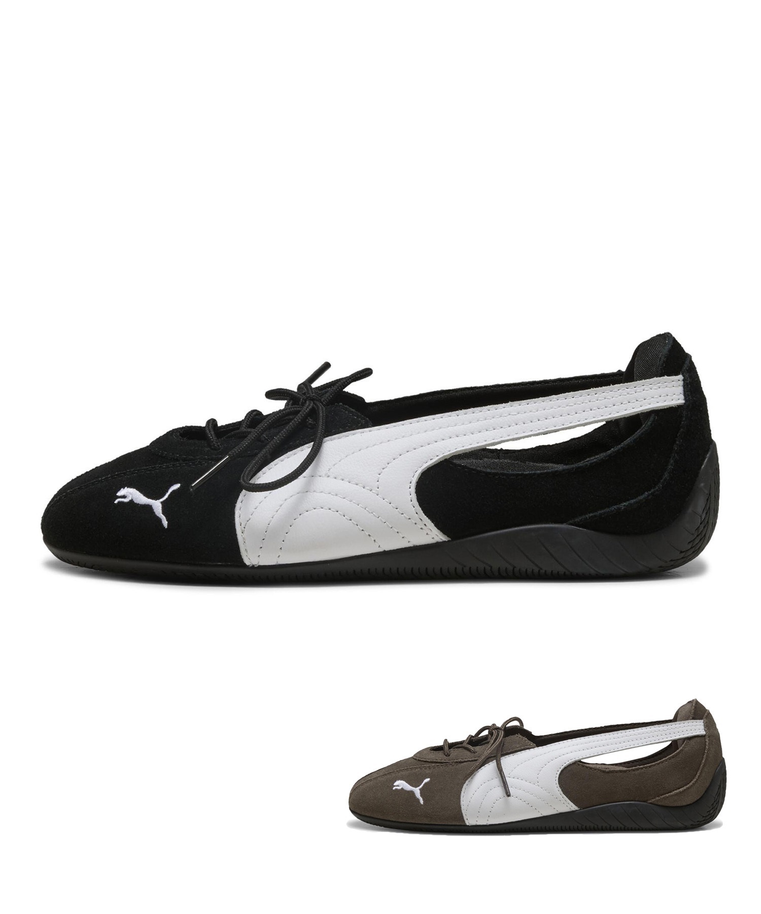 PUMA プーマ スニーカーパンプス SPEEDCAT BALLET NOVA WNS スピードキャット 408340(02-23.0cm)