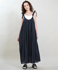 RIKKA FEMME リッカファム ワンピース レディース リボンワンピ ロング丈 RF6S-1402(NVY-FREE)