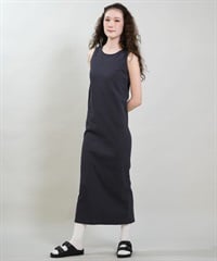 RIKKA FEMME リッカファム ワンピース レディース リブワンピ ロング丈 RF6S-1408(NVY-FREE)
