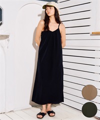 RIKKA FEMME リッカファム ワンピース レディース キャミワンピ マキシ丈 RF6S-1404(BLK-FREE)