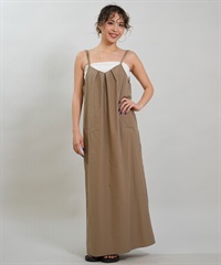 RIKKA FEMME リッカファム ワンピース レディース キャミワンピ マキシ丈 RF6S-1404(BRN-FREE)